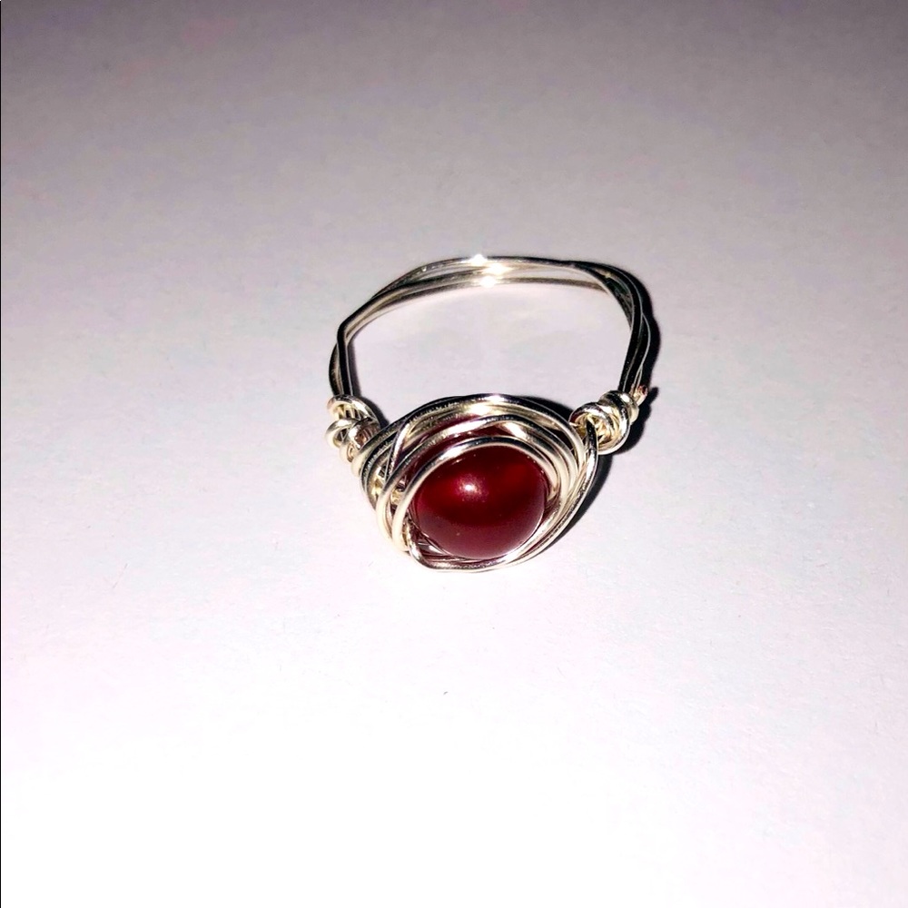 Red trail ring